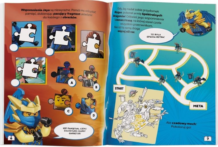 LEGO Ninjago. Smocze serce + figurka