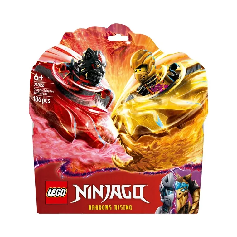 LEGO NINJAGO, Smocze Spinjitzu - zestaw bitewny, 71826