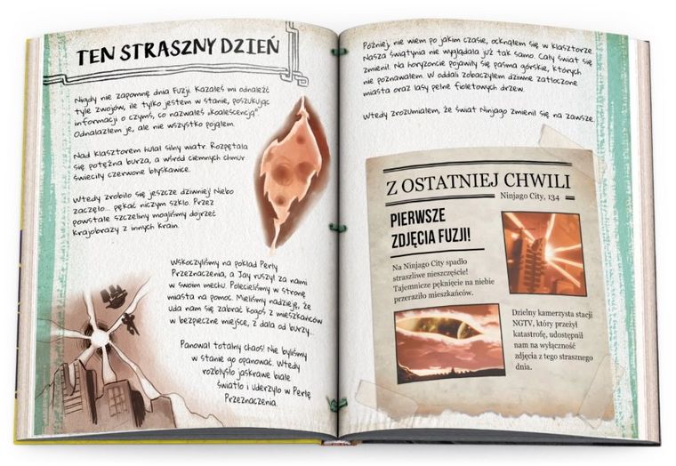 LEGO NINJAGO. Tajemnice Świata Fuzji