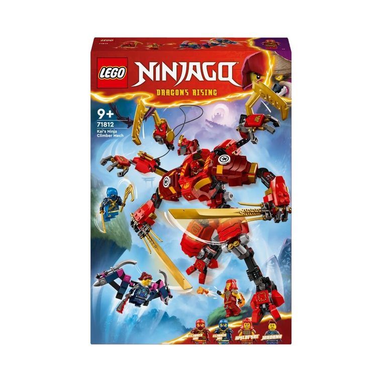 LEGO NINJAGO, Wspinaczkowy mech ninja Kaia, 71812