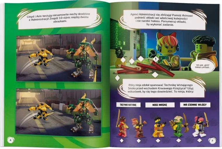 LEGO Ninjago. Wyprawa ninja + figurka