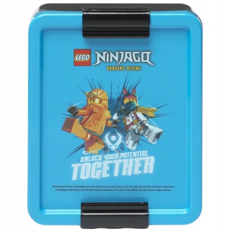 LEGO Ninjago, zestaw: lunchbox + bidon, 390 ml