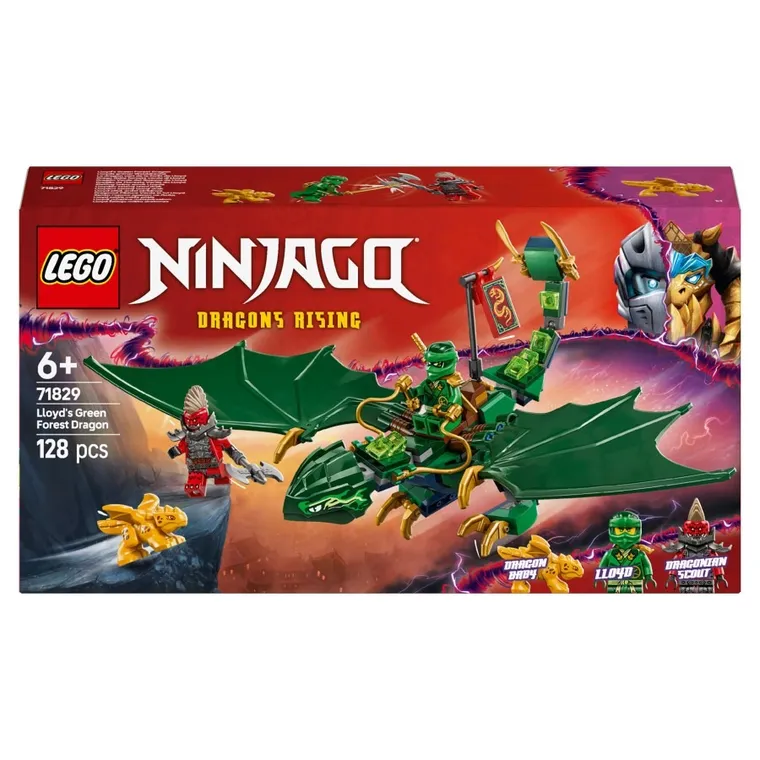 LEGO NINJAGO, Zielony leśny smok Lloyda, 71829