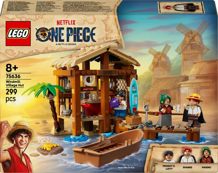 LEGO ONE PIECE, Chatka w wiosce Fuusha, 75636
