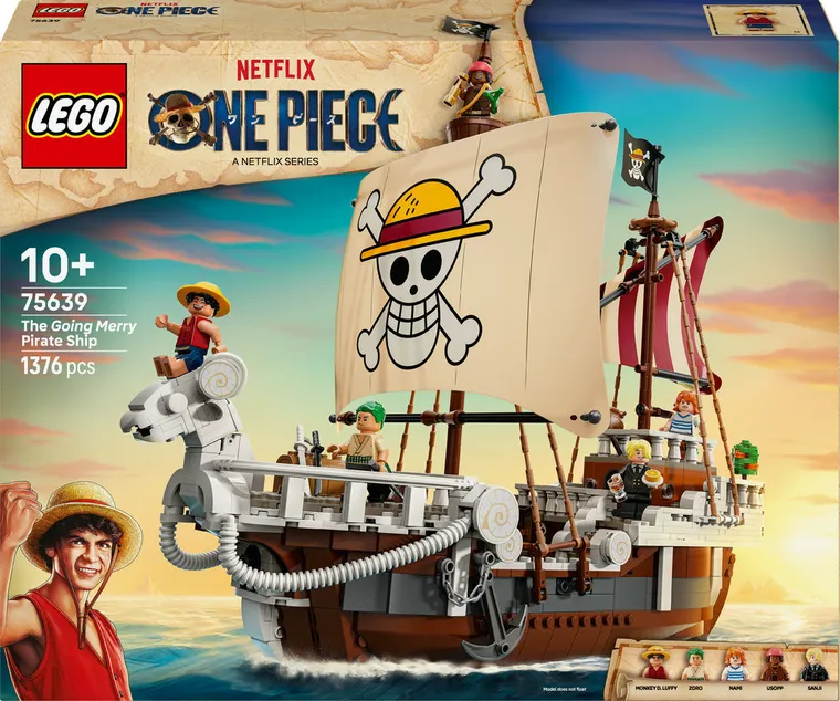 LEGO ONE PIECE, Statek piracki Going Merry, 75639