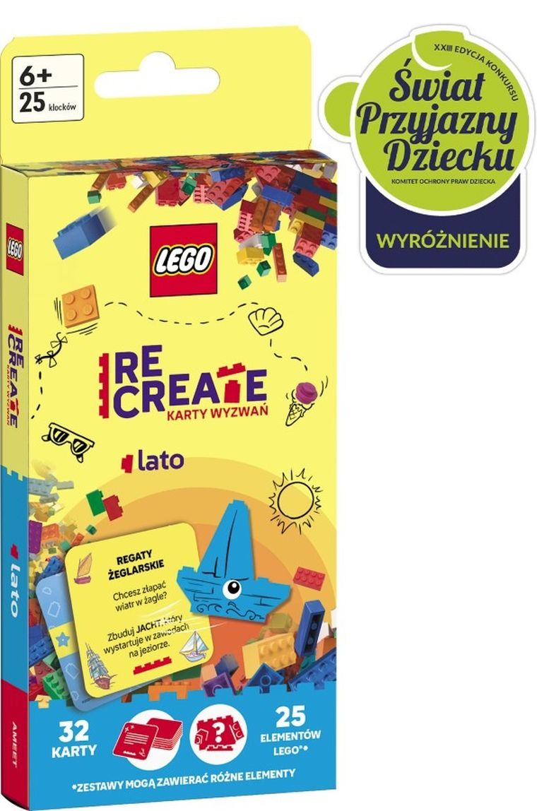 LEGO Recreate. Karty wyzwań. Lato