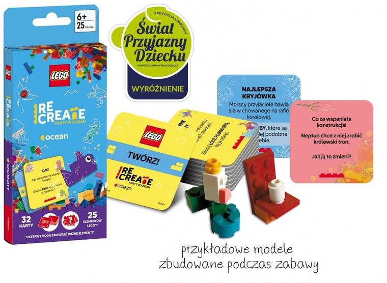 LEGO Recreate. Karty wyzwań. Ocean