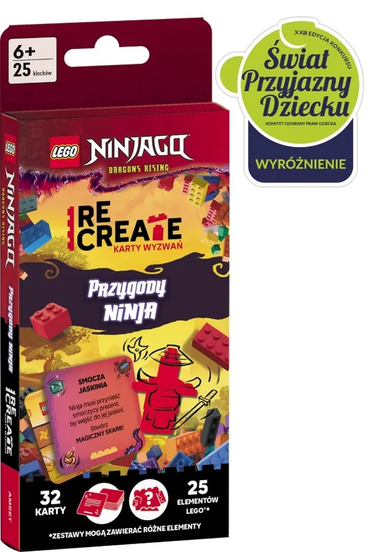 LEGO Recreate. Karty wyzwań. Przygody ninja
