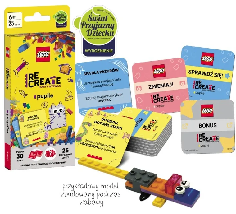 LEGO Recreate. Karty wyzwań. Pupile