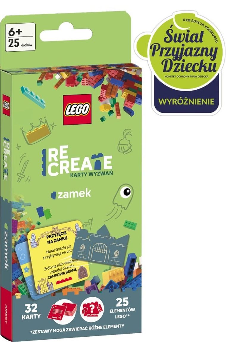 LEGO Recreate. Karty wyzwań. Zamek