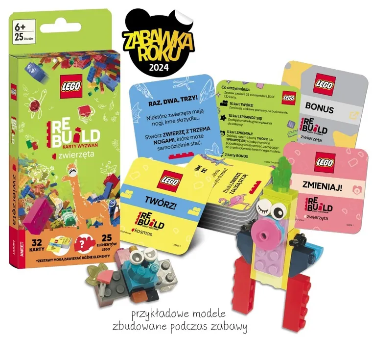 LEGO Recreate. Karty Wyzwań. Zwierzęta