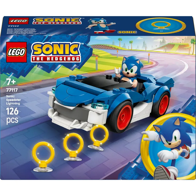 LEGO Sonic the Hedgehog, Sonic: Speedster Lightning, 77117