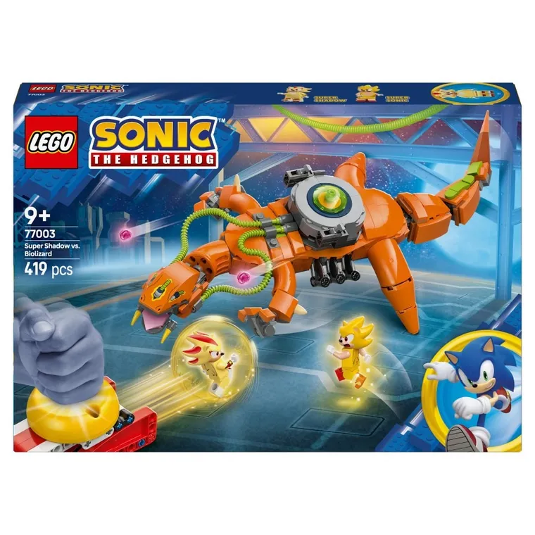 LEGO Sonic The Hedgehog, Super Shadow kontra Biolizard, 77003