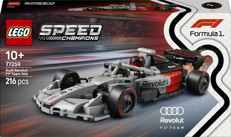 LEGO Speed Champions, Bolid Audi Revolut F1 Team R26, 77259