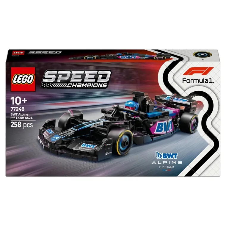 LEGO Speed Champions, Bolid F1 BWT Alpine Team A524, 77248