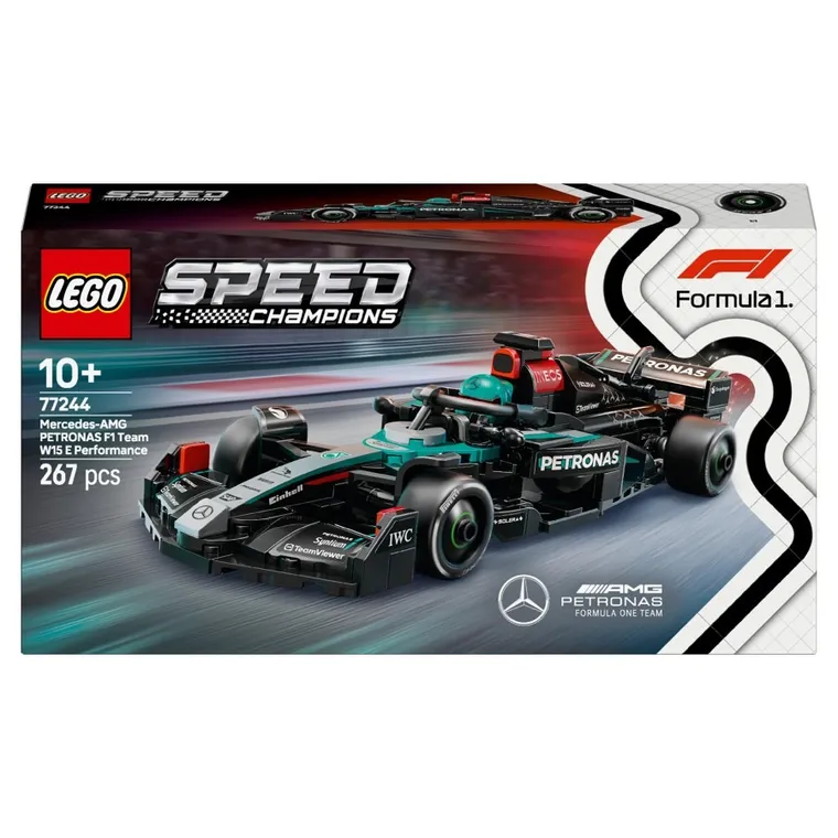 LEGO Speed Champions, Bolid F1 Mercedes-AMG W15, 77244