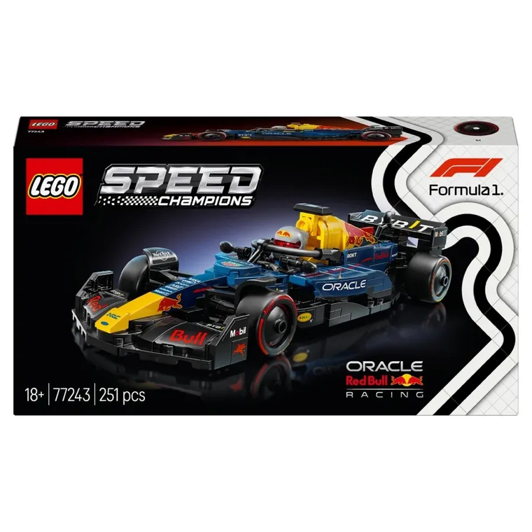 LEGO Speed Champions, Bolid F1 Oracle Red Bull Racing RB20, 77243