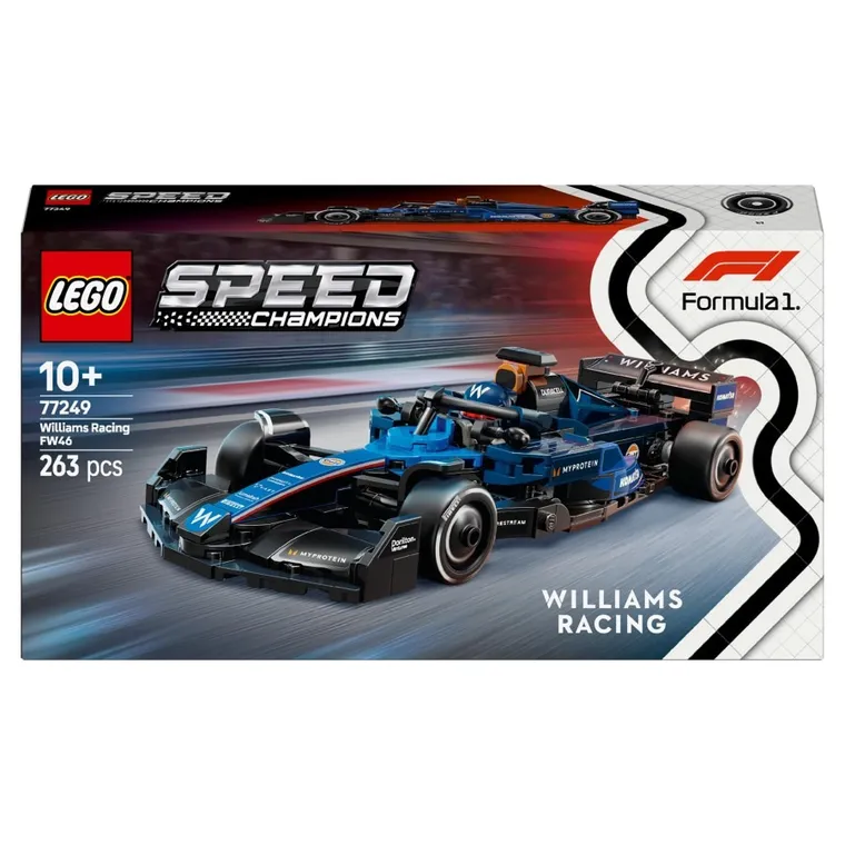 LEGO Speed Champions, Bolid F1 Williams Racing FW46, 77249