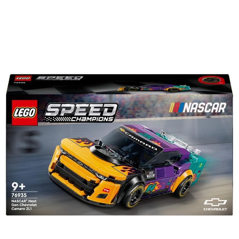 LEGO Speed Champions, NASCAR Next Gen Chevrolet Camaro ZL1, 76935