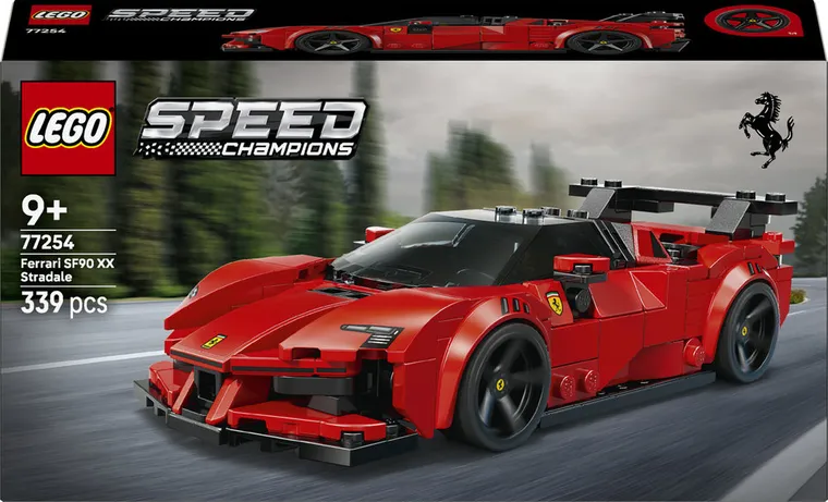 LEGO Speed Champions, Samochód sportowy Ferrari SF90 XX Stradale, 77254