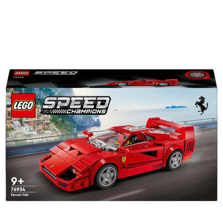 LEGO Speed Champions, Supersamochód Ferrari F40, 76934