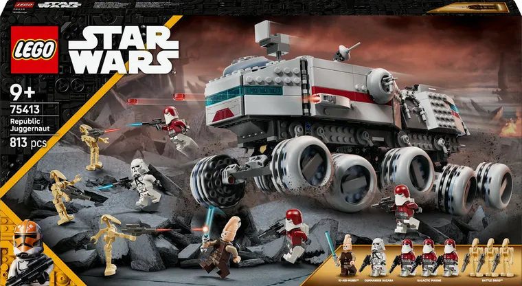 LEGO Star Wars, Czołg Republiki Juggernaut, 75413