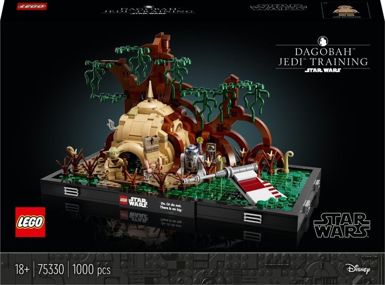 LEGO Star Wars, Diorama: Szkolenie Jedi na Dagobah, 75330