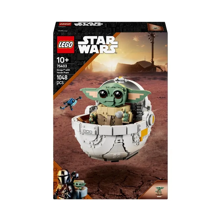 LEGO Star Wars, Grogu w wózku, 75403