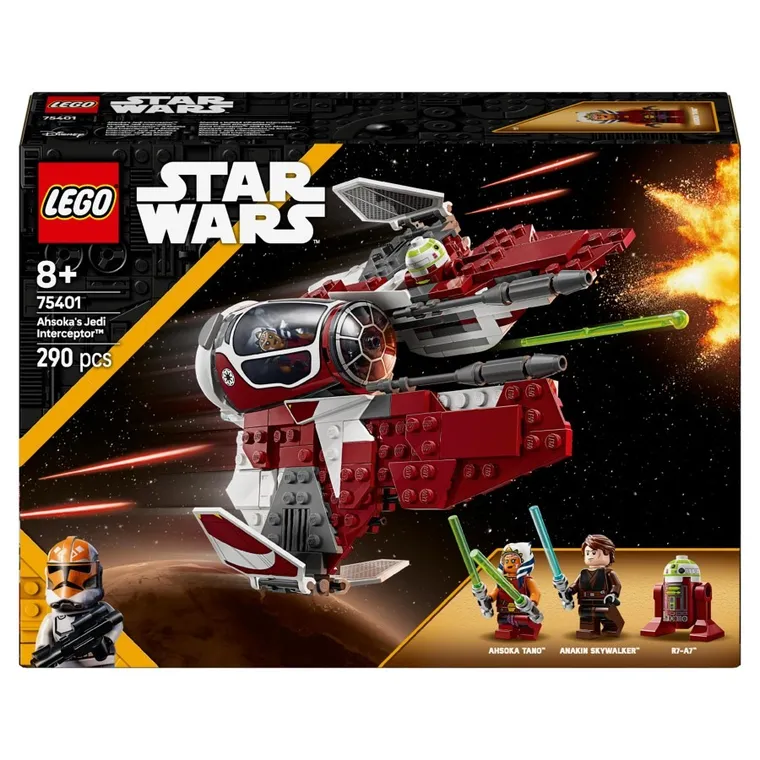 LEGO Star Wars, Interceptor Jedi Ahsoki, 75401