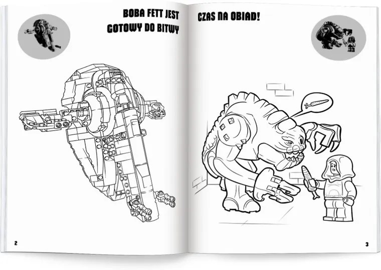 LEGO Star Wars. Kolorowanka z Naklejkami