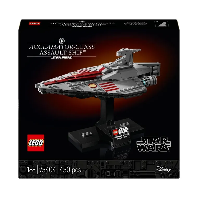 LEGO Star Wars, Krążownik szturmowy typu Acclamator, 75404