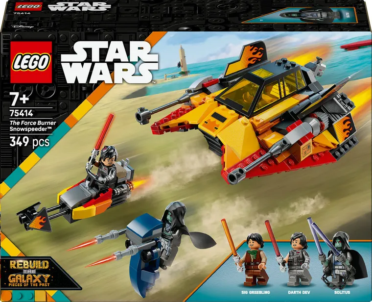 LEGO Star Wars, Płomienny śmigacz śnieżny, 75414