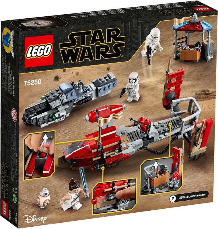 LEGO Star Wars, Pościg na śmigaczach w Pasaanie, 75250
