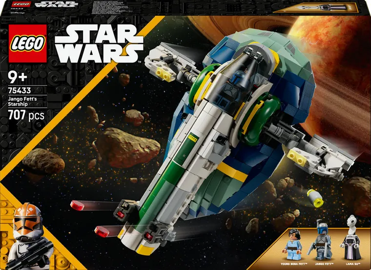 LEGO Star Wars, Statek kosmiczny Jango Fetta, 75433