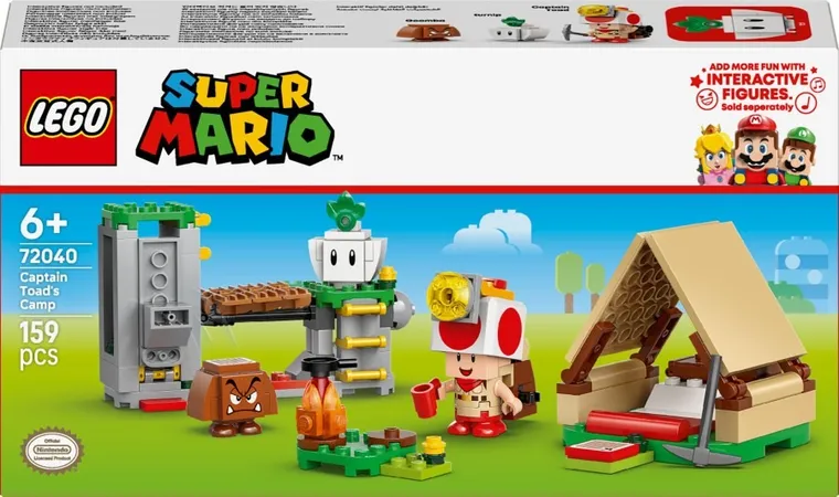 LEGO Super Mario, Captain Toad i obóz, 72040