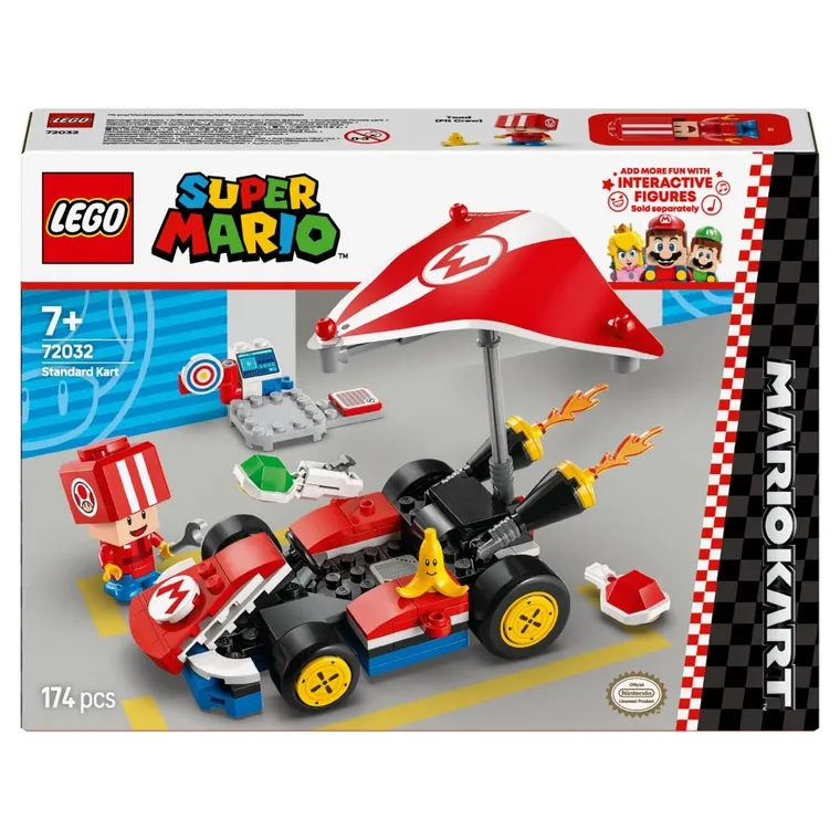 LEGO Super Mario, Mario Kart - Standard Kart, 72032