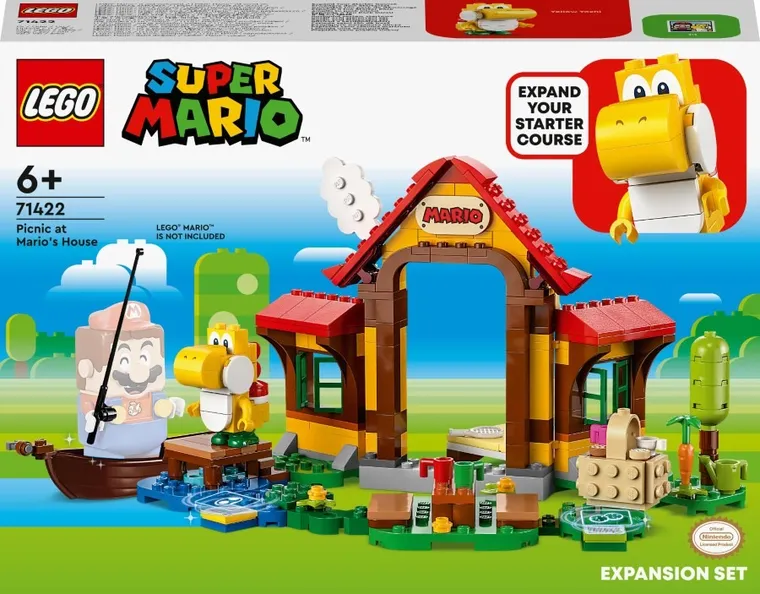 LEGO Super Mario, Piknik w domu Mario - zestaw rozszerzający, 71422