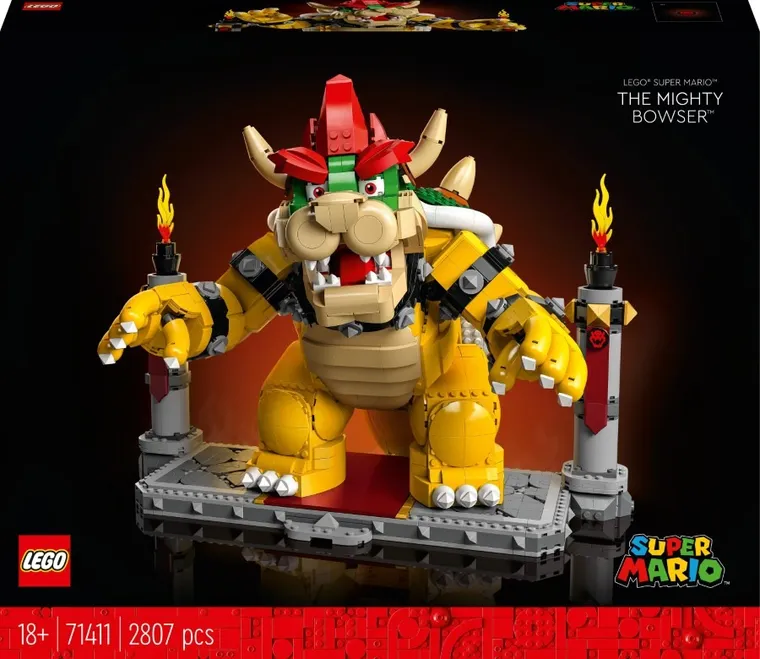 LEGO Super Mario, Potężny Bowser, 71411
