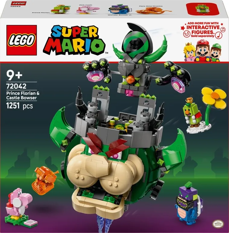LEGO Super Mario, Prince Florian i Castle Bowser, 72042