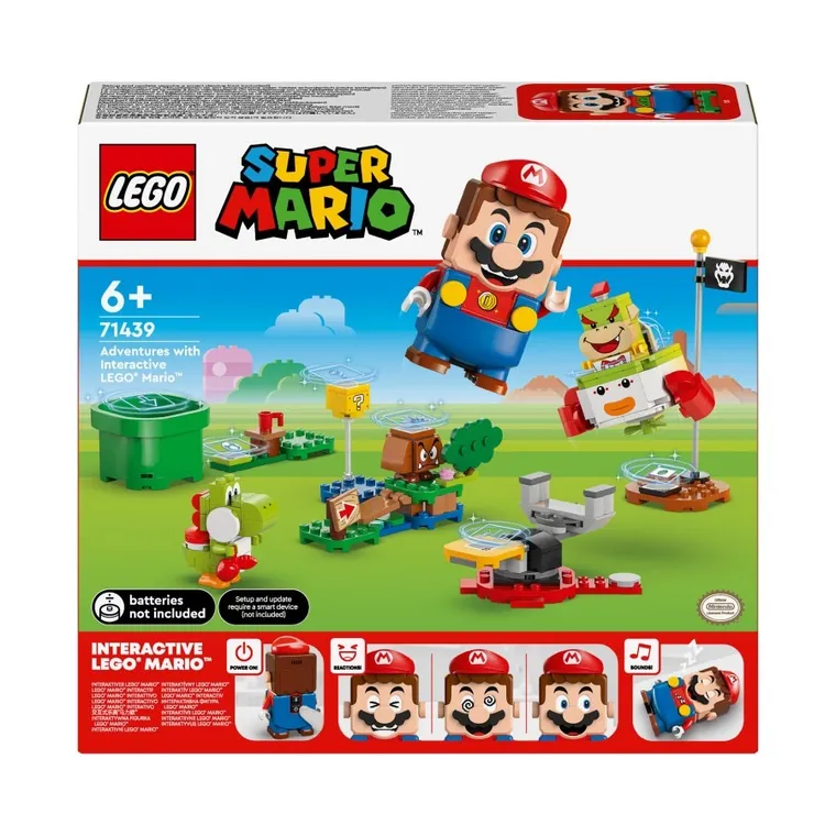 LEGO Super Mario, Przygody z interaktywną figurką LEGO Mario, 71439