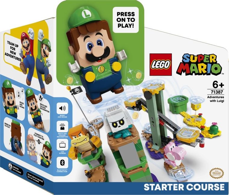 LEGO Super Mario, Przygody z Luigim - zestaw startowy, 71387