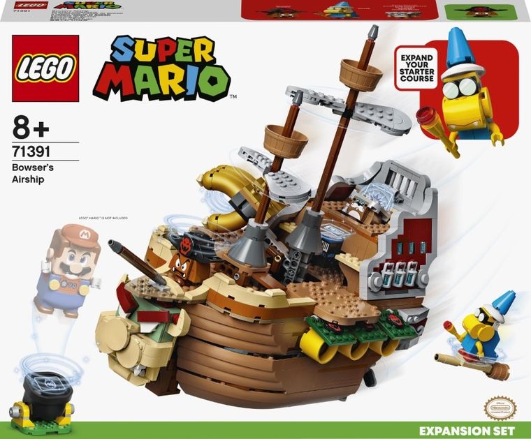LEGO Super Mario, Sterowiec Bowsera - zestaw dodatkowy, 71391
