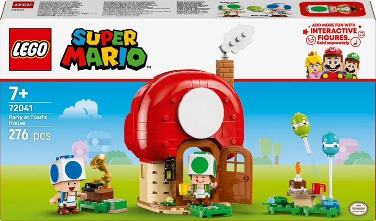 LEGO Super Mario, Toad i domówka, 72041