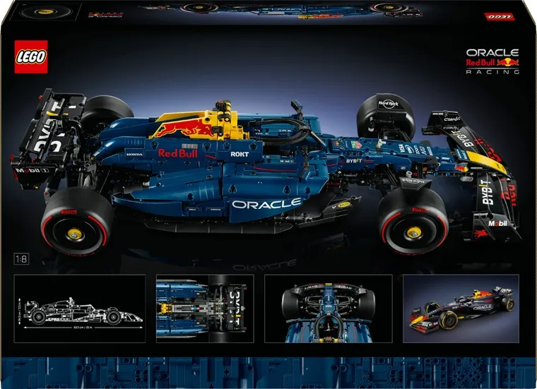 LEGO Technic, Bolid F1 Oracle Red Bull Racing RB20, 42206