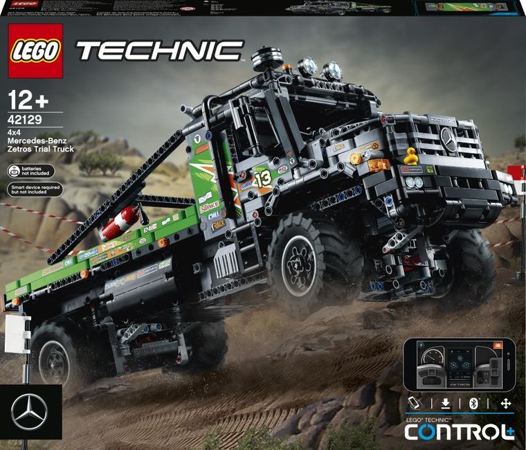 LEGO Technic, Ciężarówka Mercedes-Benz Zetros z napędem na 4 koła, 42129