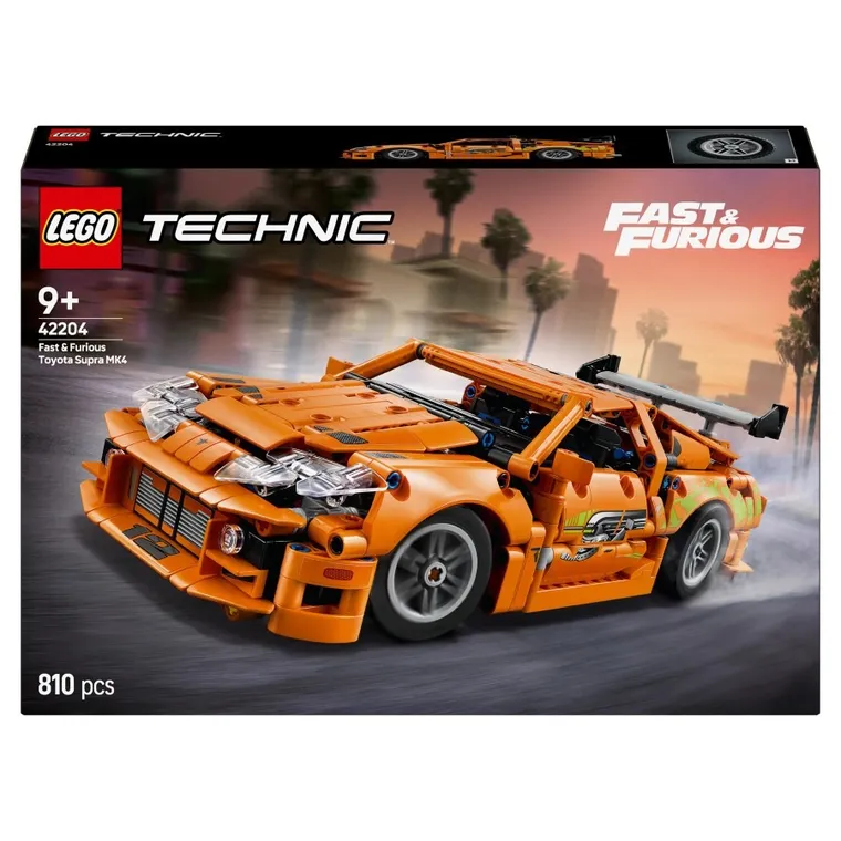 LEGO Technic, Fast and Furious Toyota Supra MK4, 42204