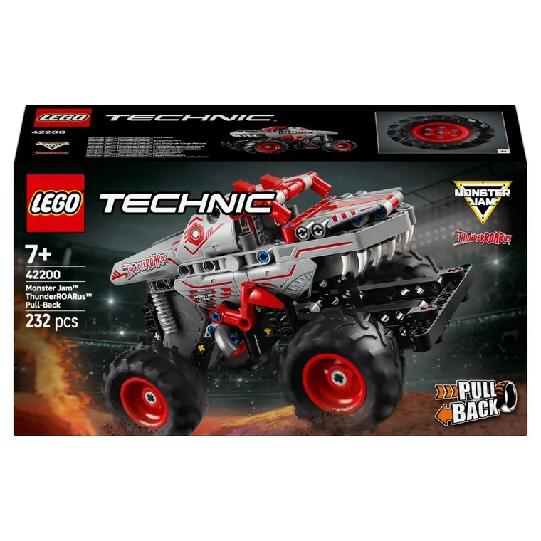 LEGO Technic, Monster Jam ThunderROARus z napędem typu pull-back, 42200