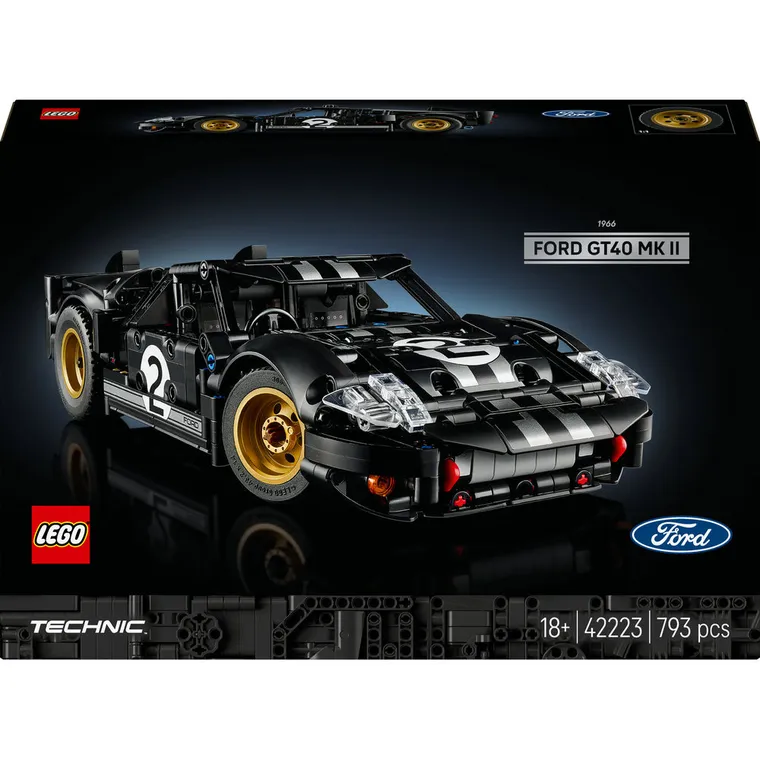 LEGO Technic, Samochód wyścigowy 1966 Ford GT40 MKII, 42223