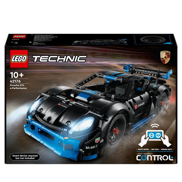 LEGO Technic, Samochód wyścigowy Porsche GT4 e-Performance, 42176