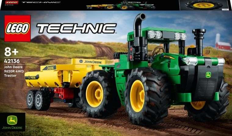 LEGO Technic, Traktor John Deere 9620R 4WD, 42136